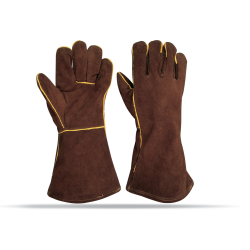 Cow Split Leather Gloves